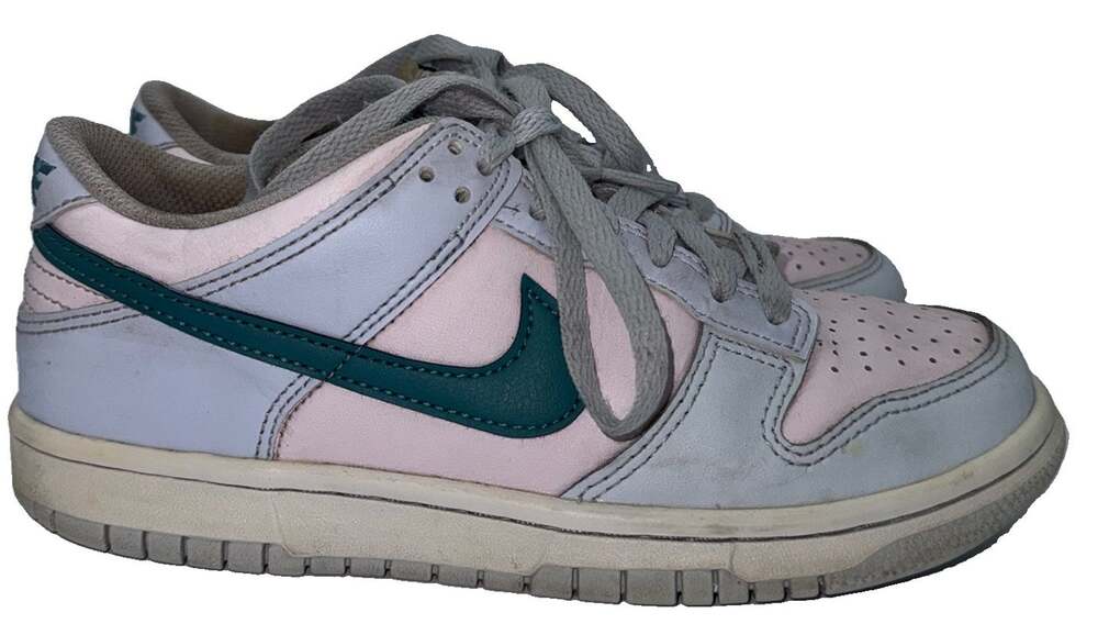 Nike Dunk Low GS Mineral Teal Pearl Pink Football Grey 5Y FD1232-002